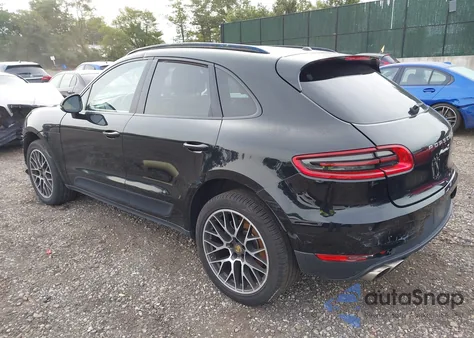 2017 Porsche Macan S z USA, uszkodzony, nr VIN WP1AB2A59HLB19694